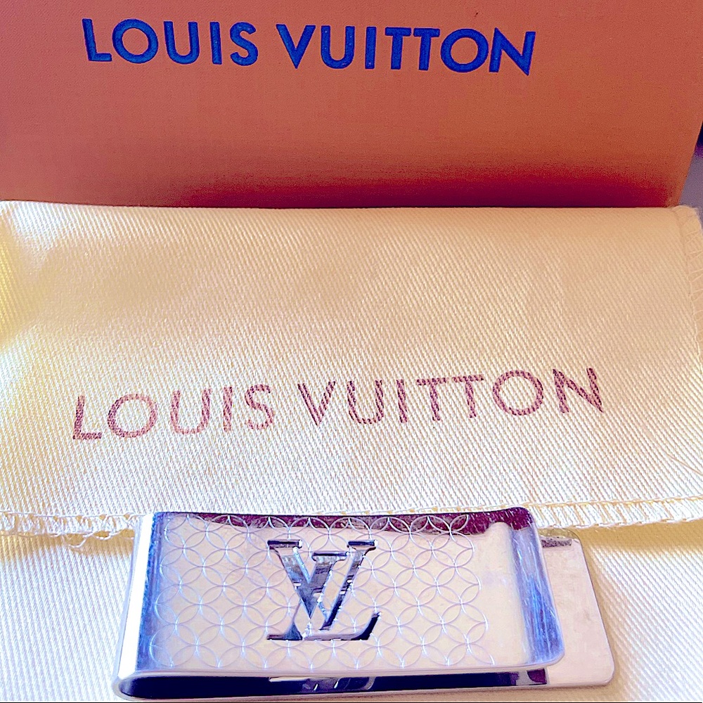 Louis Vuitton Money Clip Sterling Silver